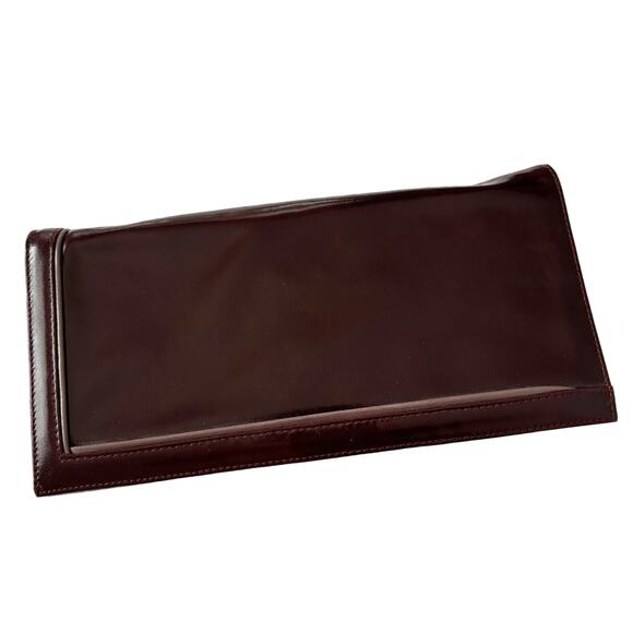 Vintage Antonio Scepi Italian Leather Clutch Shoulder Bag Brown - Picture 1 of 9